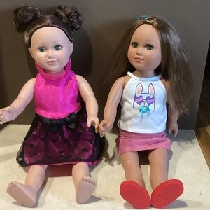 My Life Battat 18” Dolls